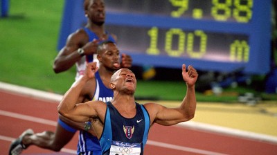 Finale Sprint 100 metri (Uomini) - Olimpiadi di Sydney 2000