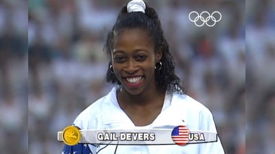 Finale Sprint 100 metri (Donne) . Olimpiadi di Barcellona 92