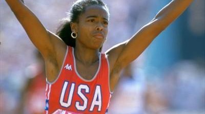 Finale Sprint 100 metri (Donne) - Olimpiadi di Los Angeles 84