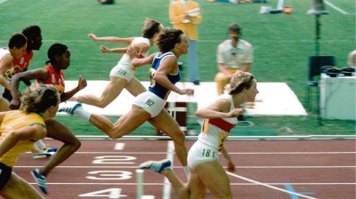 Finale Sprint 100 metri (Donne) - Olimpiadi di Montreal 76