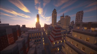 Vrais bâtiments dans Minecraft : New York (1930)
