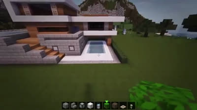como construir casas modernas no minecraft