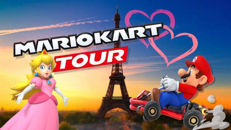 You can now drive through Paris on the Mario Kart Tour - TokyVideo