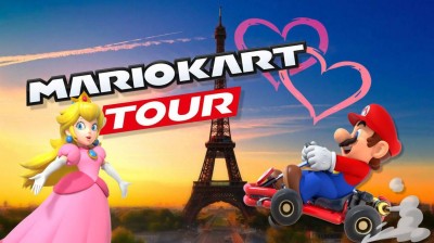 You can now drive through Paris on the Mario Kart Tour