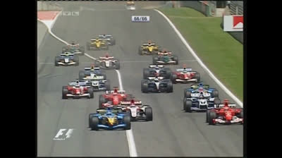 Le migliori partenze in Formula 1 | GP Spagna 2004