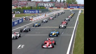 Best Formula 1 starts | GP of Europe 2004