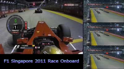 Le migliori partenze in Formula 1 | GP Singapore 2011