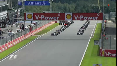 Mejores salidas de la Fórmula 1 | GP de Bélgica 2014