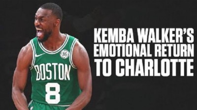Kemba Walker's tears on returning to Charlotte
