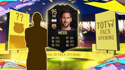 Messi is in the FIFA 20 Team Of The Week
