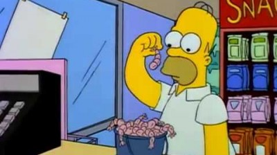 Accept two kilos of shrimp - Homer Simpson