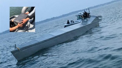 Interceptan en Galicia un submarino con más de 3 toneladas de cocaína