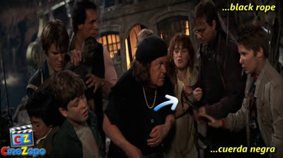 "The Goonies" movie mistakes