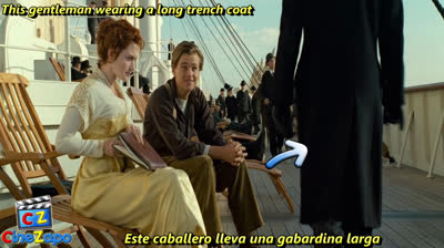 "Titanic" movie mistakes