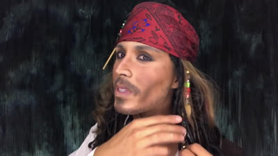 ¡Transfórmate en Jack Sparrow! Videotutorial