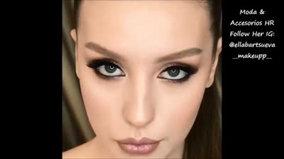 Girls after and before of a makeup session: What a change!