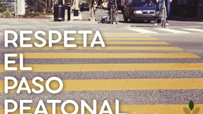 La genial campaña de tráfico para respetar a los peatones
