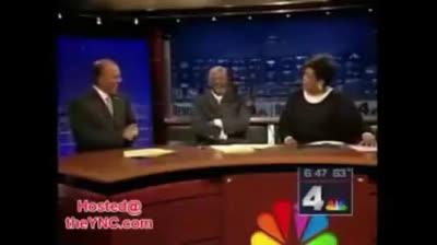 Laughing attacks on the American news