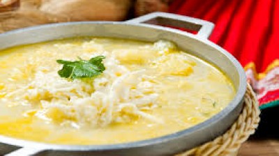 Broth with potatoes and cheese | Mexican Recipes