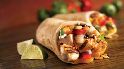 Mexican Chicken Burritos