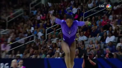 Simone Biles ejercicio de suelo en Rio 2016