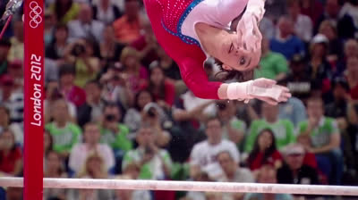 Aliya Mustafina Uneven Bars London 2012 - Gold medal