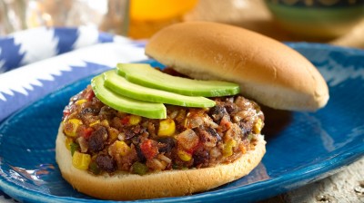 Hamburguesa VEGANA  de frijoles