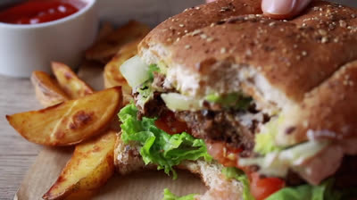 Healthy Vegan Burger