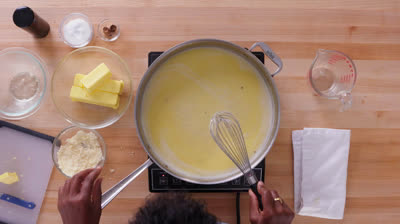 Fettuccine Alfredo by skill level