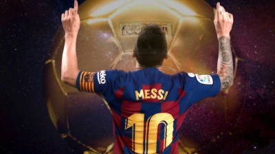 Leo Messi gana su sexto Balón de Oro