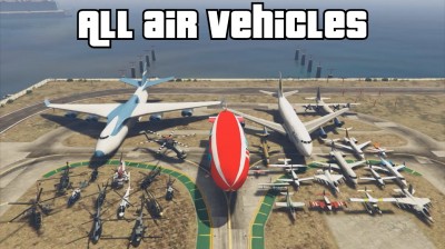 ALL airplanes in GTA V