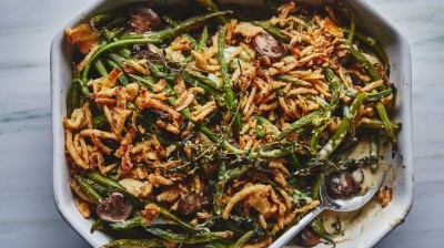 French Onion Green Bean Casserole: Thanksgiving Side Dish