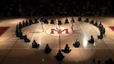 MIHS Cheer Senior Assembly 2011