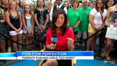 Small cheerleaders, huge achievements