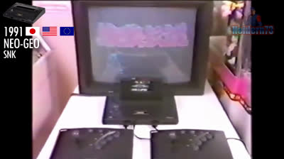 The video game consoles 1990-1991 (Spanish)