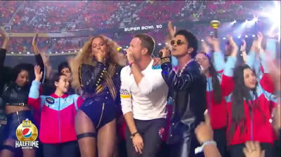 Coldplay Super Bowl 50 Halftime Show 2016