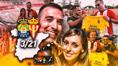 Me voy con mi novia al ESTADIO de GRAN CANARIA | LAS PALMAS 1-0 SPORTING | LIGA SMARTBANK 2019/20
