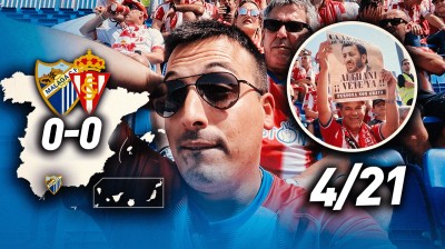 CALOR y SUFRIMIENTO en LA ROSALEDA | MÁLAGA 0-0 SPORTING GIJÓN | LIGA SMARTBANK 2019/2020