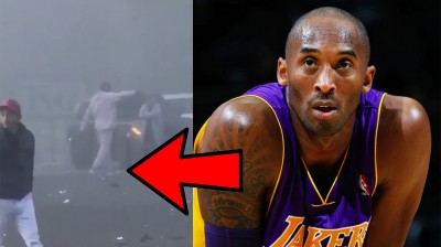 Kobe Bryant héroe en USA tras ayudar en un accidente multitudinario