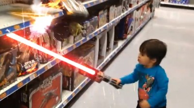 When your father is a special effects specialist...