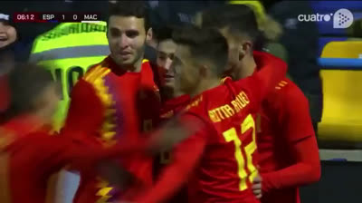 Manu García - Golazo con la Selección Sub 21