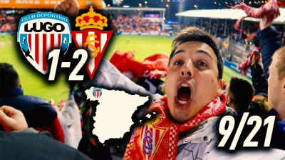 ¡VOLVEMOS a GANAR FUERA! LUGO 1-2 SPORTING de GIJÓN | LIGA SMARTBANK 2019/20