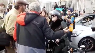 Camp Nou riots over the Democratic Tsunami