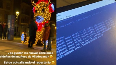 The most trolly Christmas bear you'll ever see