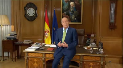 Mensaje de Navidad del Rey Don Juan Carlos I para todos los españoles.