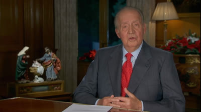 Mensaje de Navidad del Rey Don Juan Carlos I para todos los españoles.