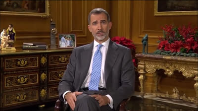 Mensaje de Navidad del Rey Don Felipe VI para todos los españoles.