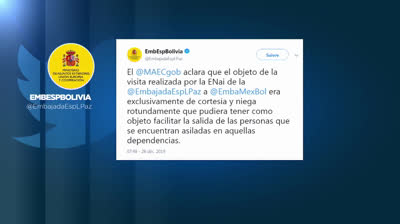 Diplomatic incident between Spain and Bolivia