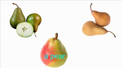 English vocabulary: fruits and nuts