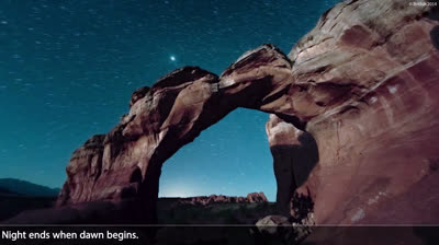 English vocabulary: parts of the day